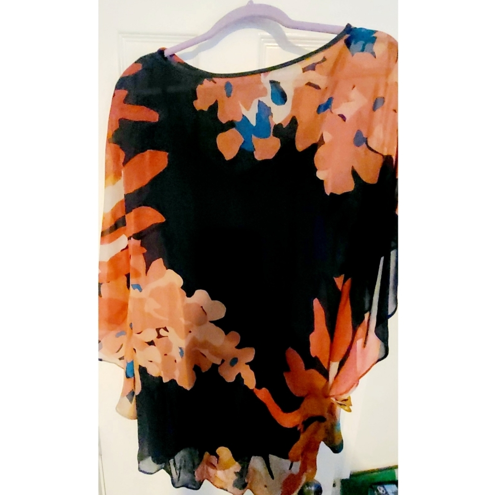 Trina Turk Silk Caftan Dress